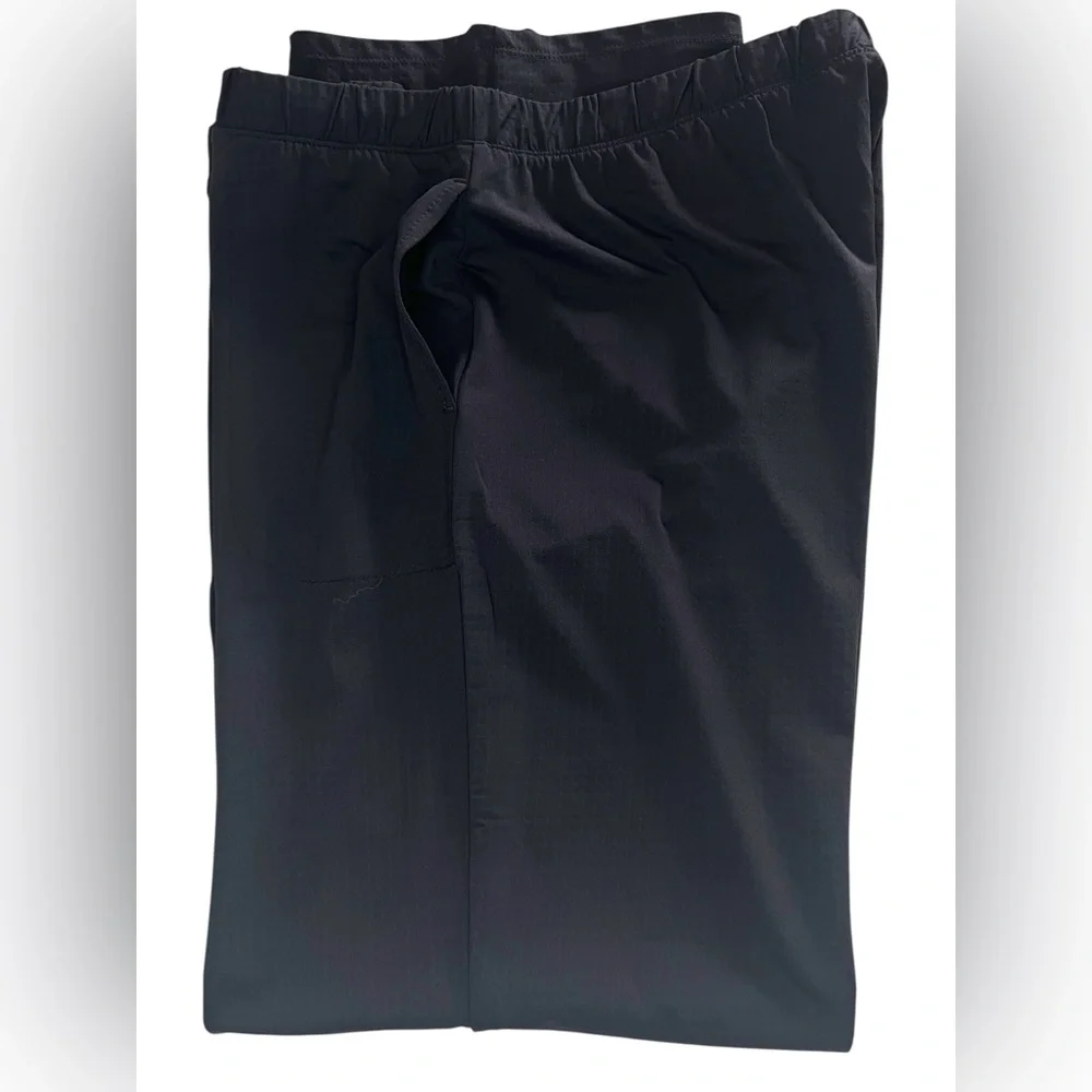 IBKUL IBKomfortable Size XL Straight-leg jogger Black Pants with Pockets - Picture 8 of 14